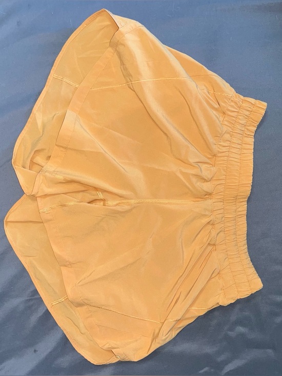 lululemon athletica Pants - Lululemon yellow hotty hot shorts